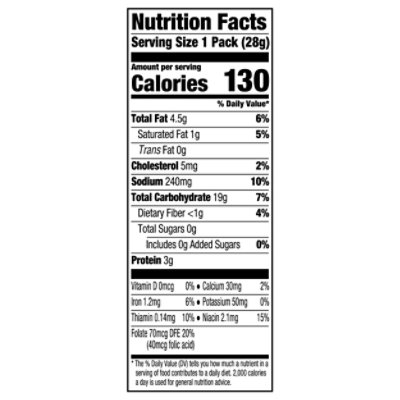 Pepperidge Farm Goldfish Crackers Baked Snack Cheddar - 1.0 Oz - Image 3