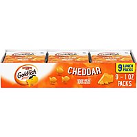 Pepperidge Farm Goldfish Baked Cheddar Snack Crackers Multipack - 9-1.0 Oz - Image 2