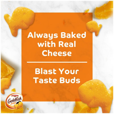 Pepperidge Farm Goldfish Flavor Blasted Xtra Cheddar Cheese Crackers - 9 Ct - 0.9 Oz - Image 2