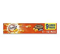 Pepperidge Farm Goldfish Flavor Blasted Xtra Cheddar Cheese Crackers Snack Pack Tray - 9-0.9 Oz