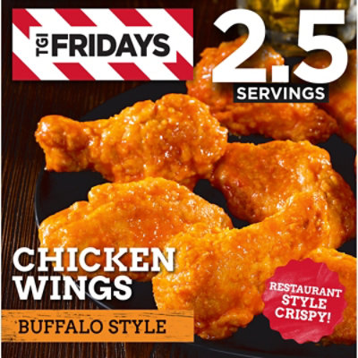 TGI Fridays Frozen Appetizers Buffalo Style Chicken Wings - 15 Oz - Image 1