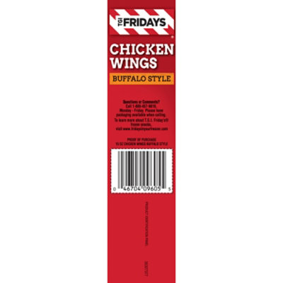 TGI Fridays Frozen Appetizers Buffalo Style Chicken Wings - 15 Oz - Image 6