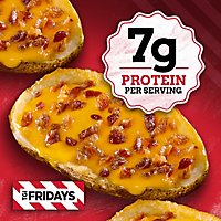TGI Fridays Loaded Cheddar & Bacon Potato Skins Frozen Snacks Box - 13.5 Oz - Image 7