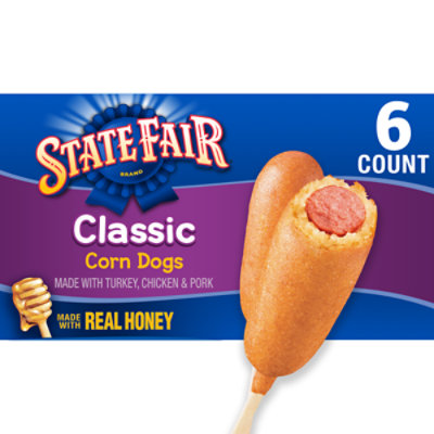 State Fair Corn Dogs Classic 6 Count - 16 Oz - Image 1