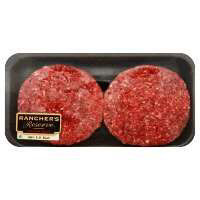 Ground Beef Hamburger Patties 80% Lean 20% Fat Value Pack - 2.5 Lb