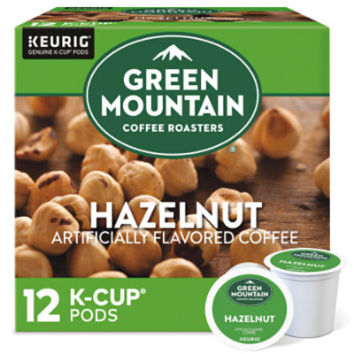 Green Mountain Coffee Coffee K-Cup Pods Light Roast Hazelnut - 12-0.33 Oz