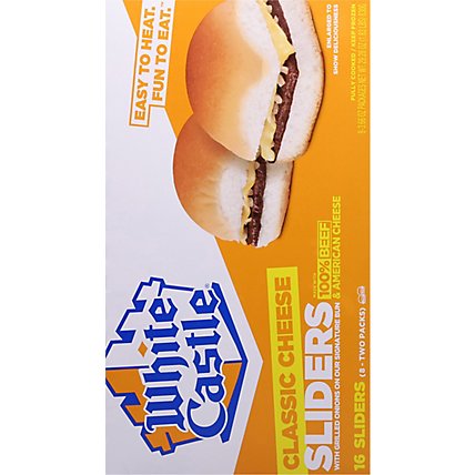 White Castle Microwaveable Cheeseburgers - 16 Count - Image 6