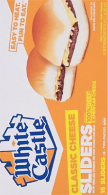 White Castle Microwaveable Cheeseburgers - 16 Count - Image 6