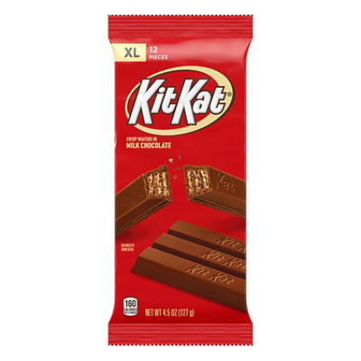 Kit Kat Milk Chocolate Wafer Christmas Xl Candy Bar 12 Count - 4.5 Oz - Image 2