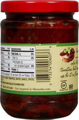 Mezzetta In The Napa Valley Tomatoes Dried Sun-Ripened - 8 Oz - Image 6