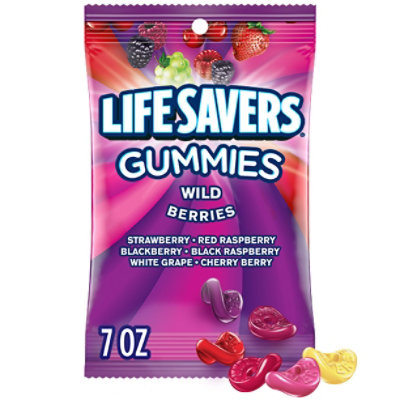 Life Savers Wild Berries Gummy Candy Bag - 7 Oz - Image 1