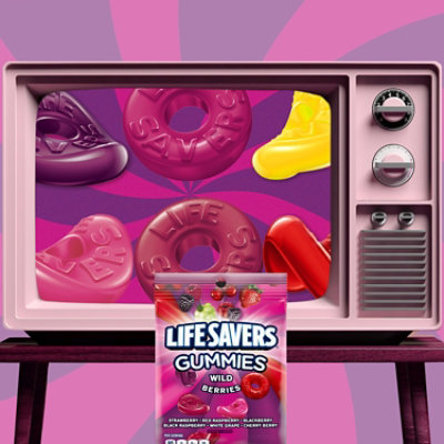 Life Savers Wild Berries Gummy Candy Bag - 7 Oz - Image 4