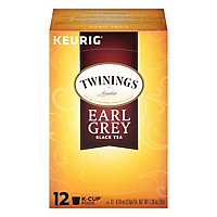 Twinings of London Black Tea K-Cup Pods Earl Grey - 12-0.11 Oz - Image 1