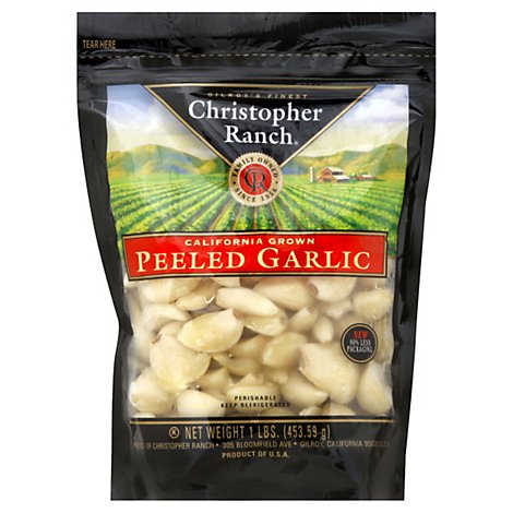 Christopher Ranch Garlic Fresh Peeled Bag - 16 Oz