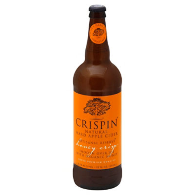 Crispin Cider Hard Gluten Free Honey Crisp 6.5% ABV In Bottle - 22 Fl. Oz. - Image 1