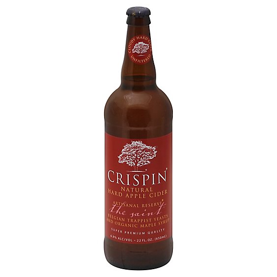 Crispin The Saint Hard Apple Cider Bottle - 22 Fl. Oz.