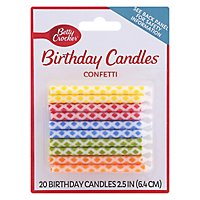 Betty Crocker Candles Confetti - 20 Count - Image 3