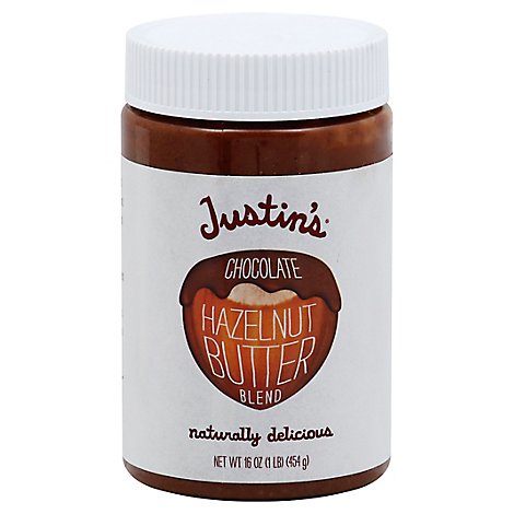 Justins Hazelnut Butter Chocolate Blend - 16 Oz