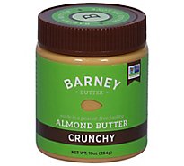 Barney Butter Almond Butter Crunchy - 10 Oz