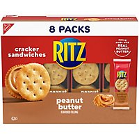 RITZ Crackers Sandwiches Peanut Butter Wrapper - 8-1.38 Oz - Image 2