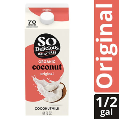 So Delicious Organic Original Coconut Milk - 64 Oz - Image 1