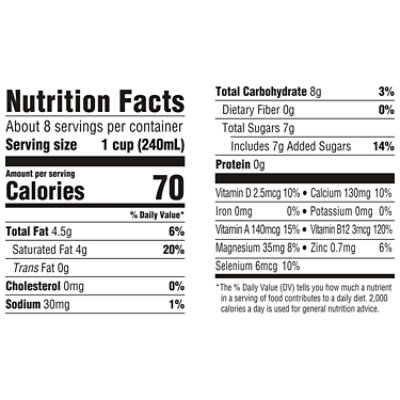 So Delicious Organic Original Coconut Milk - 64 Oz - Image 3