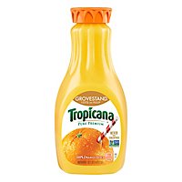 Tropicana Juice Pure Premium Orange Grovestand Lots of Pulp Chilled - 52 Fl. Oz. - Image 1