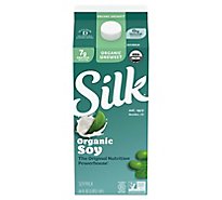 Silk Soymilk Organic Unsweet - 64 Fl. Oz.