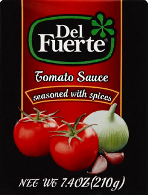 Del Fuerte Tomato Sauce Box - 7.4 Oz - Image 2