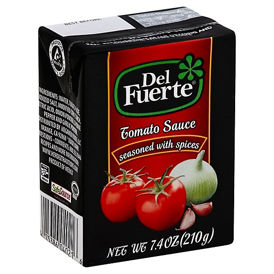 Del Fuerte Tomato Sauce Box - 7.4 Oz