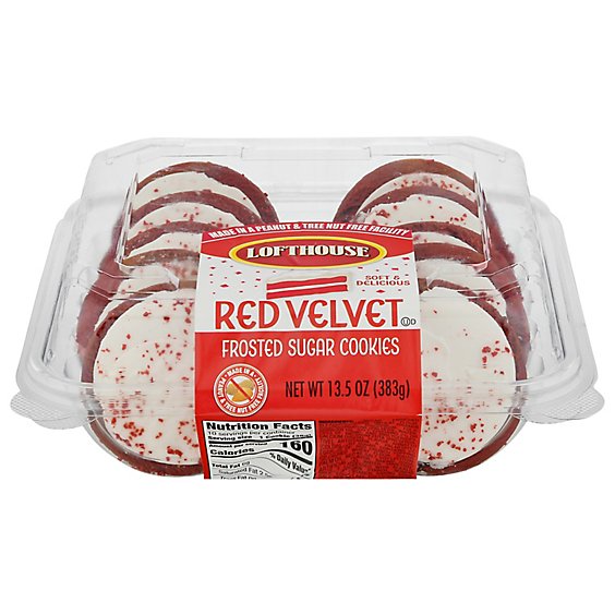 Cookie Red Velvet Frosted - Each