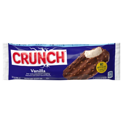 Crunch Frozen Dairy Dessert Bar Vanilla with Coating - 3 Fl. Oz. - Image 2