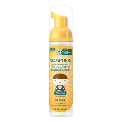 Neosporin Kids Antiseptic Foam - 2.3 Fl. Oz.