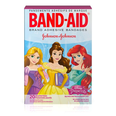BAND-AID Brand Adhesive Bandages Disney Princess Assorted Sizes - 20 Count - Image 5