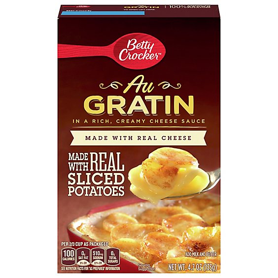 Betty Crocker Potatoes Au Gratin Box - 4.7 Oz