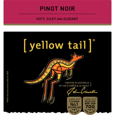 yellow tail Pinot Noir Wine - 1.5 Liter - Image 2