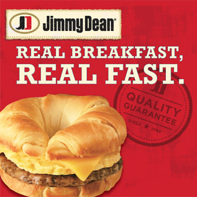 Jimmy Dean Sausage Egg & Cheese Croissant Frozen Breakfast Sandwiches - 8 Count - Image 3