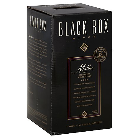 Black Box Malbec Red Wine - 3 Liter
