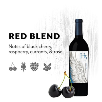 H3 Red Wine Les Chevaux - 750 Ml - Image 2