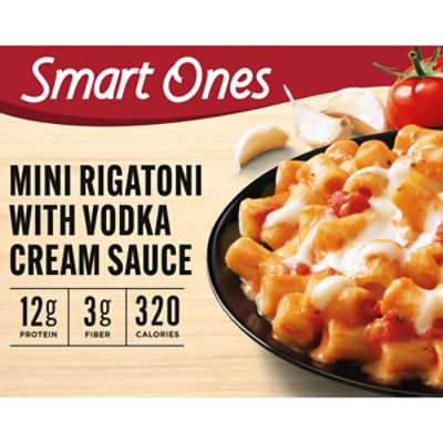 Smart Ones Mini Rigatoni Pasta with Tomato Vodka Sauce & Mozzarella Cheese Frozen Meal Box - 9 Oz - Image 1