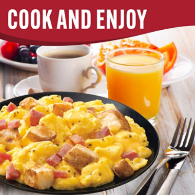 Smart Ones Ham & Cheese Scramble with Egg Whites Ham Potatoes & Cheese Frozen Meal Box - 6.49 Oz - Image 5