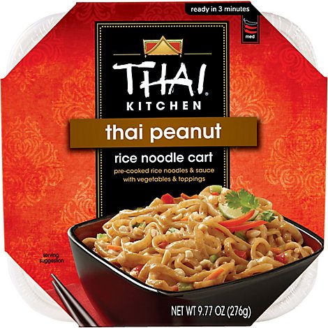 Thai Kitchen Gluten Free Thai Peanut Rice Noodle Cart - 9.77 Oz
