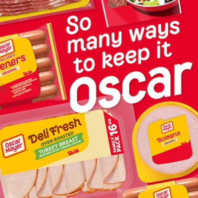 Oscar Mayer Deli Fresh Oven Roasted Turkey Breast Sliced Lunch Meat Family Size Tray - 16 Oz - Image 7