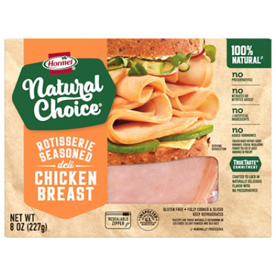 Hormel Natural Choice Chicken Breast Deli Rotisserie Style - 8 Oz - Image 1