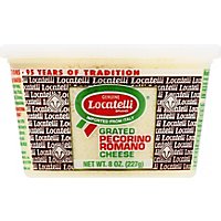 Locatelli Cheese Romano Grated Cup - 8 Oz - Image 2