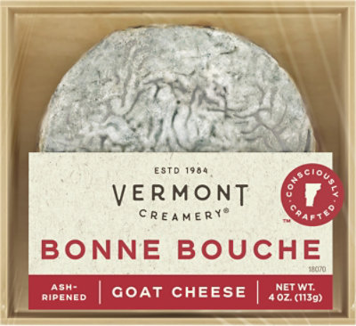 Vermont Creamery Goat Cheese Bonne Bouche - 4 Oz - Image 1