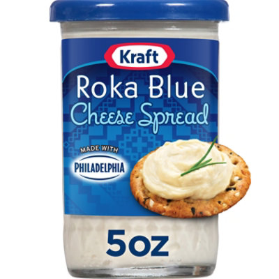 Kraft Roka Blue Cheese Spread with Philadelphia Cream Cheese Jar - 5 Oz - Image 1