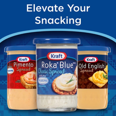 Kraft Roka Blue Cheese Spread with Philadelphia Cream Cheese Jar - 5 Oz - Image 2