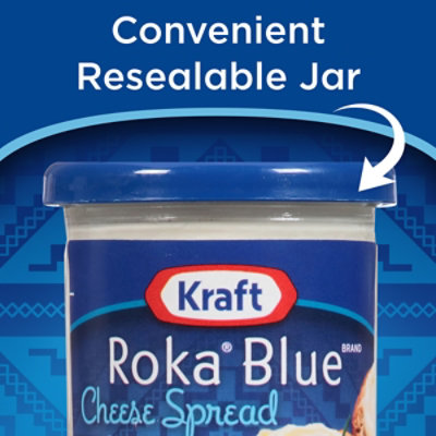 Kraft Roka Blue Cheese Spread With Philadelphia Cream Cheese Jar - 5 Oz ...