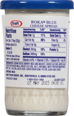 Kraft Roka Blue Cheese Spread with Philadelphia Cream Cheese Jar - 5 Oz - Image 8